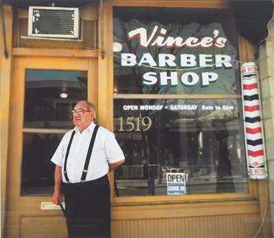 Hyde Park: Barber Shop by Glenn Oakley