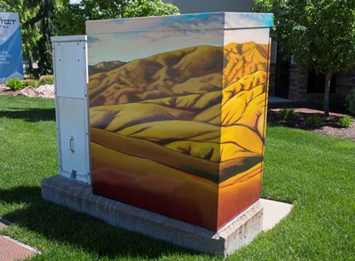 Boise Foothills by Suzanne Lee Chetwood