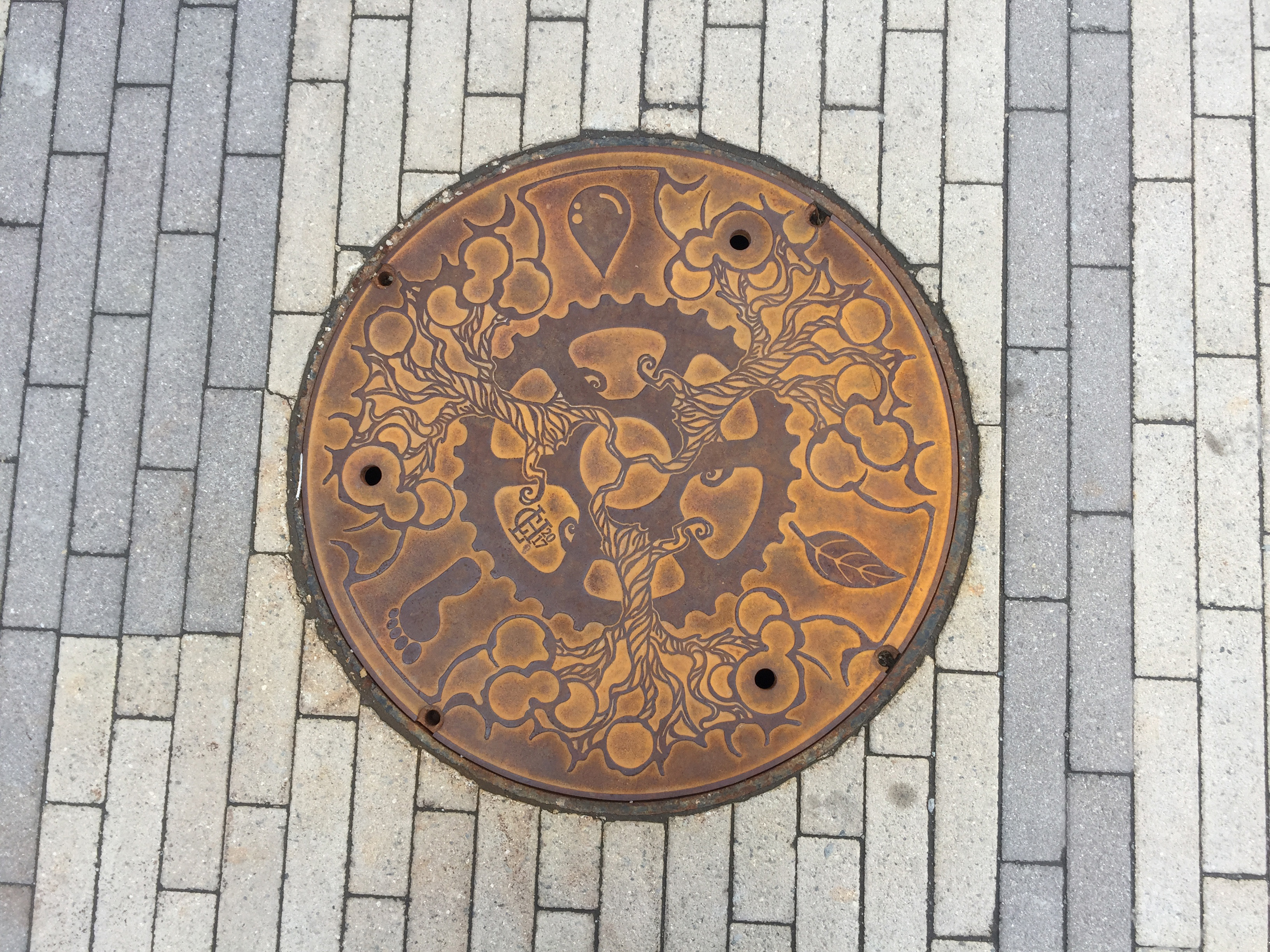 Utility Hole Cover by Charles Haman